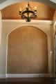 Entry Foyer Wall Niche & Barrel Ceiling Faux Finish